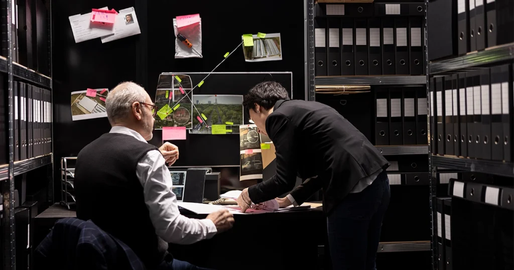 High Crime States investigation scene with legal analysis