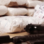 eized drug trafficking evidence and weapons